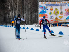 В Сибири прошли лыжные гонки среди вузов МЧС России