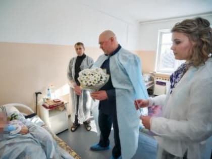 Глава Туруханского района вручил медаль «80 лет Победы в Великой Отечественной войне 1941-1945 гг.» Труженице тыла