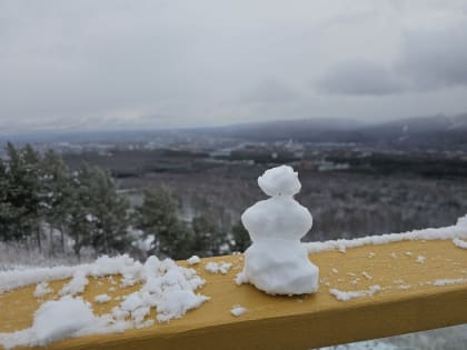 Плюсовая температура вновь в Красноярске