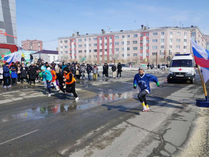 В Дудинке назвали победителей легкоатлетических эстафет