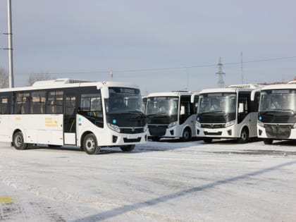 Красноярский край получил 93 новых автобуса