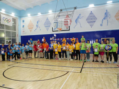 В Доме физкультуры прошел праздник семейного спорта