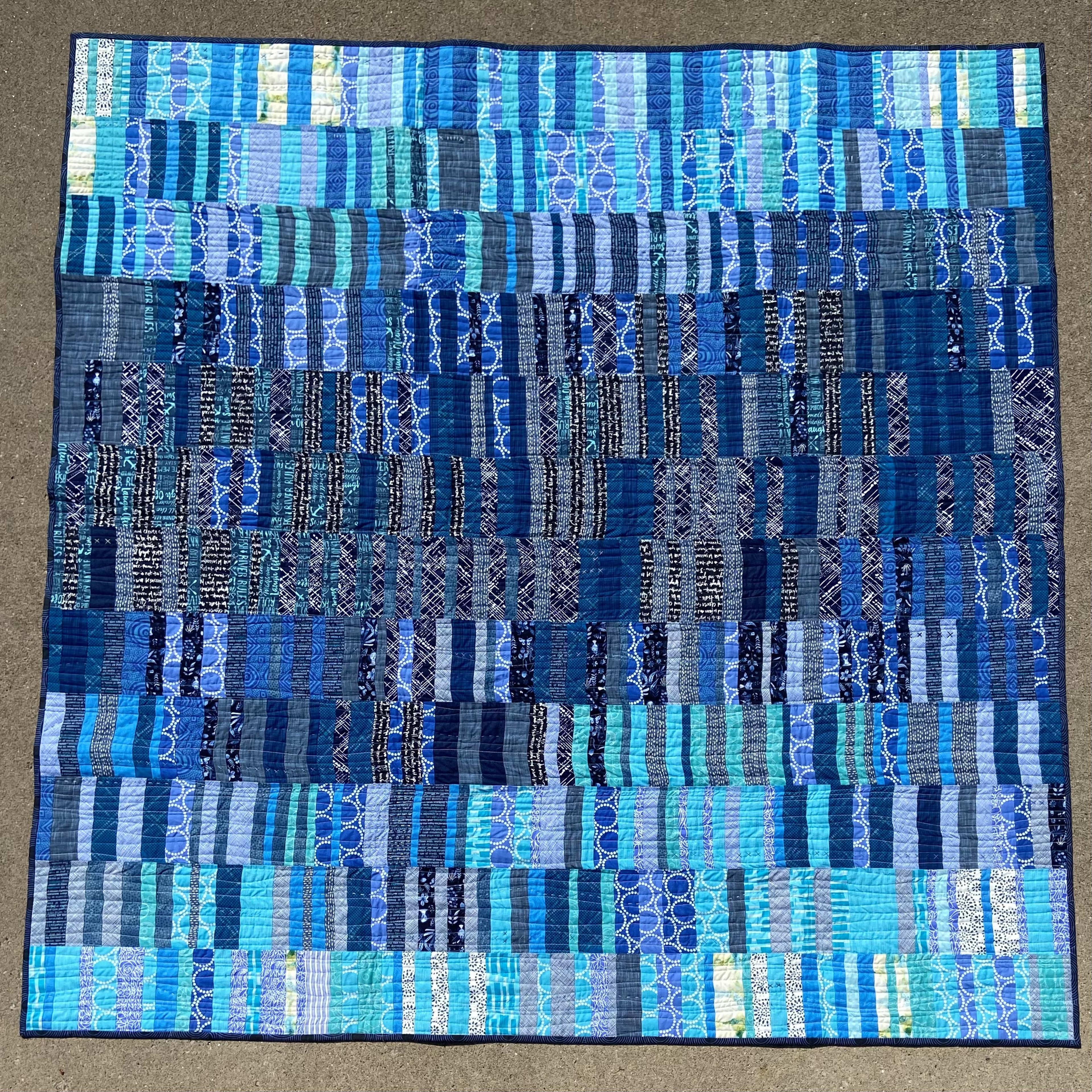1976 Temperature quilt, photo 1 of 3