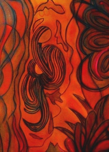 L'enfant et la femme endormis au creux de l'arbre