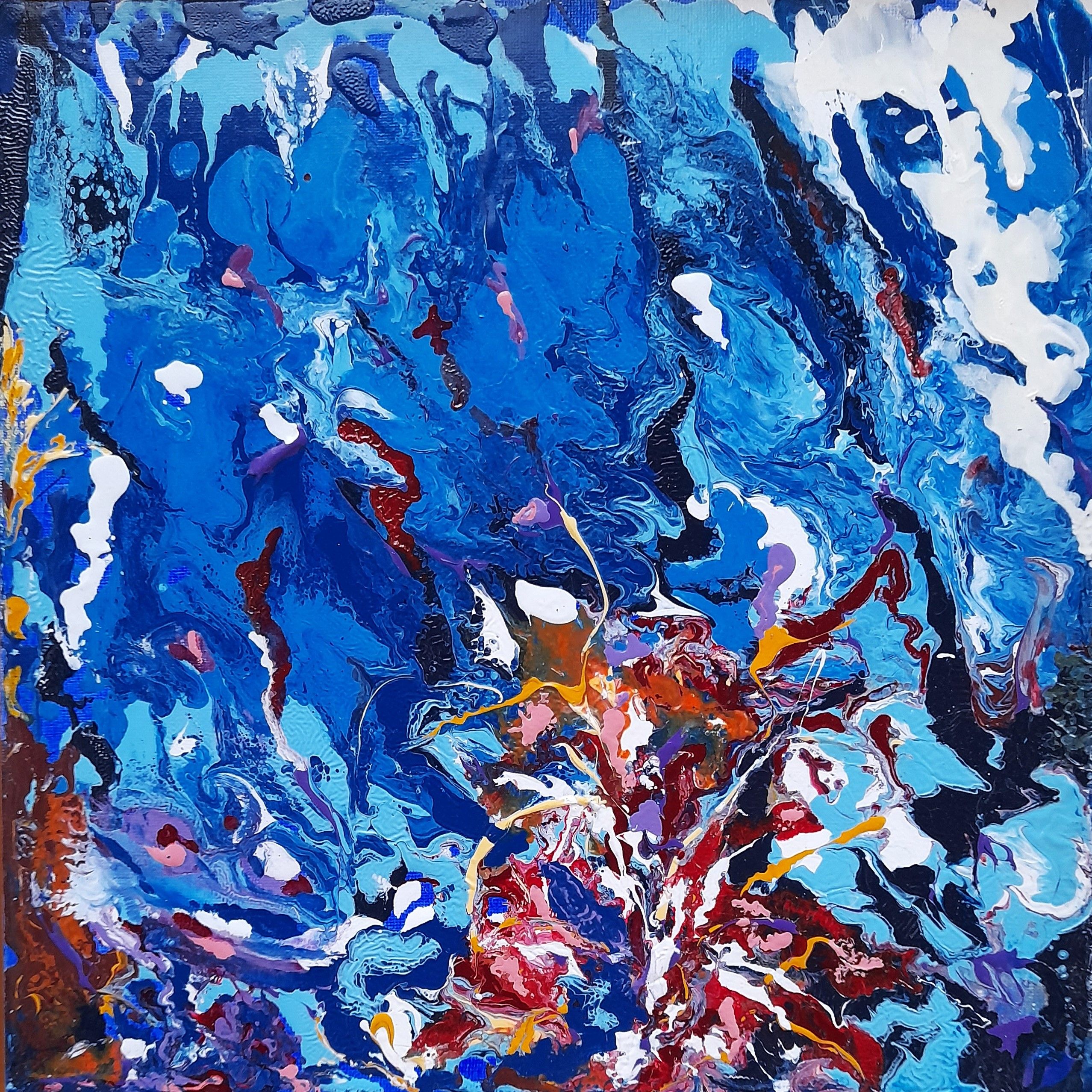 Triptyque Bleu, horizon ouvert sur l'infini 3