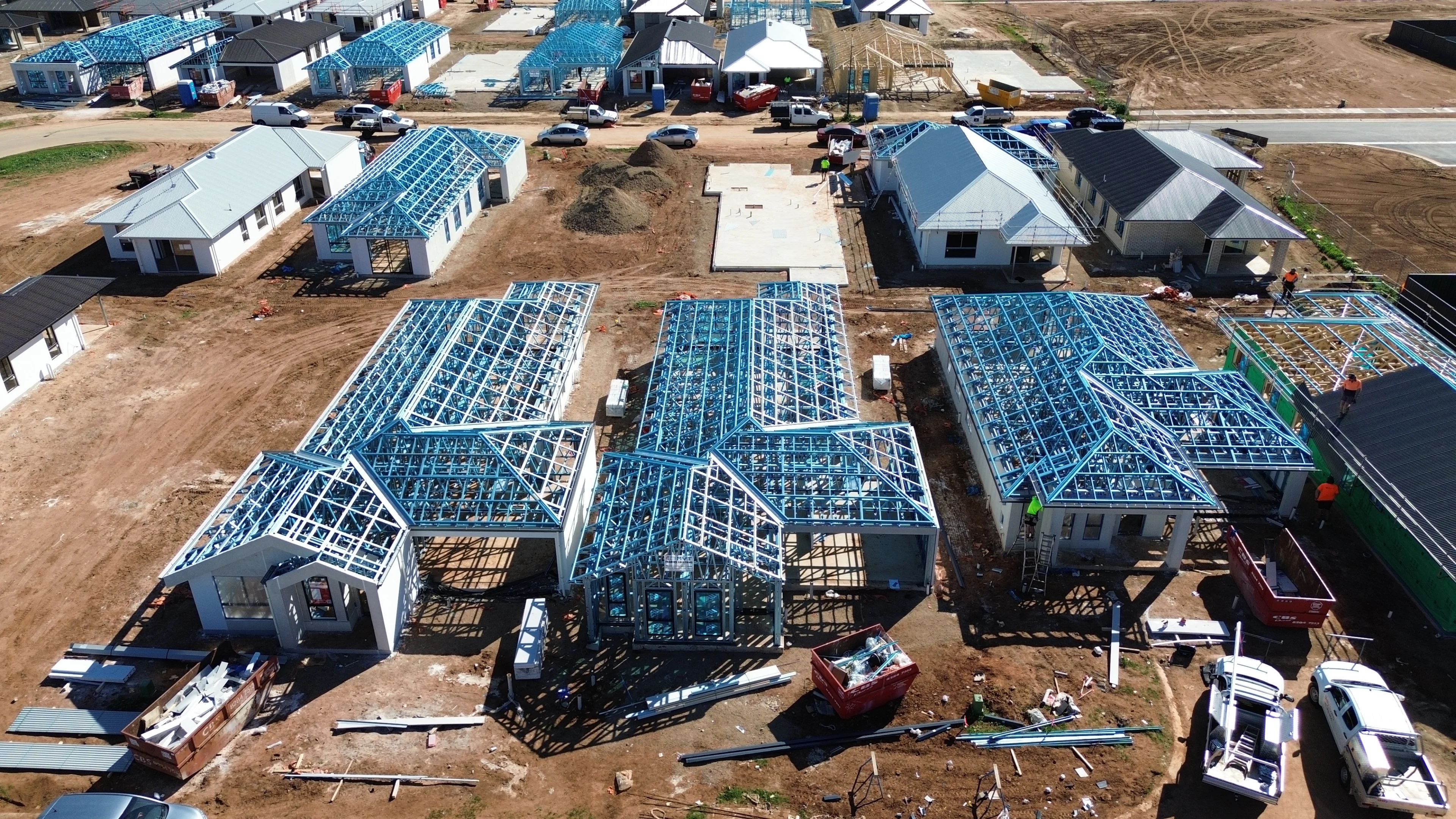 Steel framing project