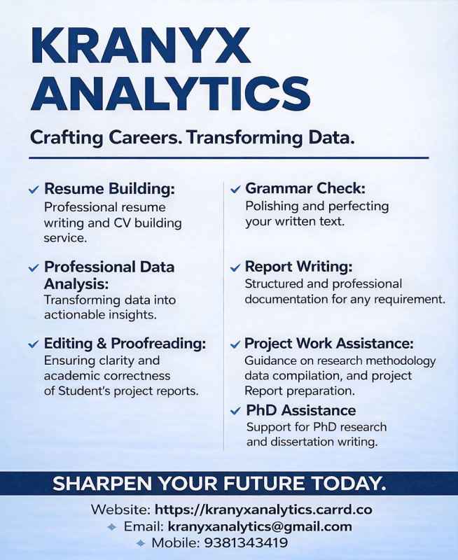 Research Guidance and Data Analysis for Business, Finance, and Economics - Research Decode Consultancy Cover Image