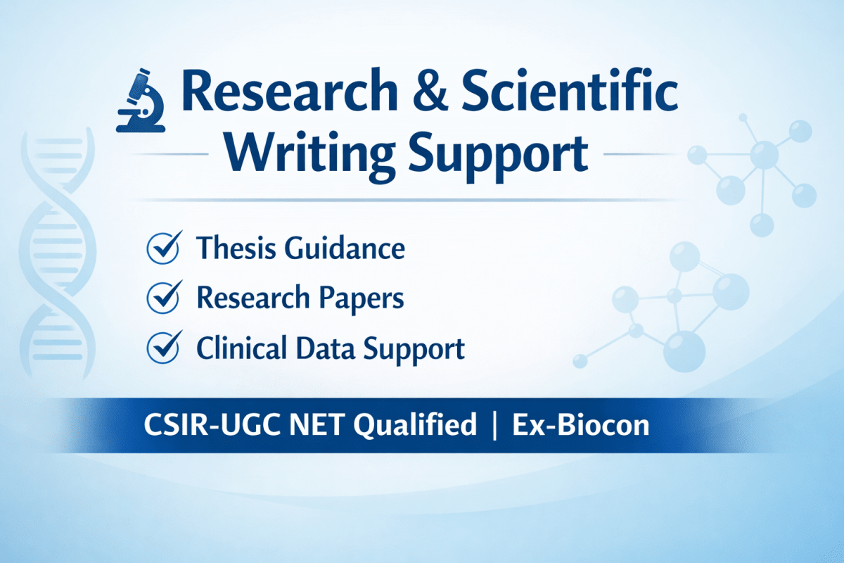 Clinical Research & Scientific Writing Consultant - Research Decode Consultancy Cover Image
