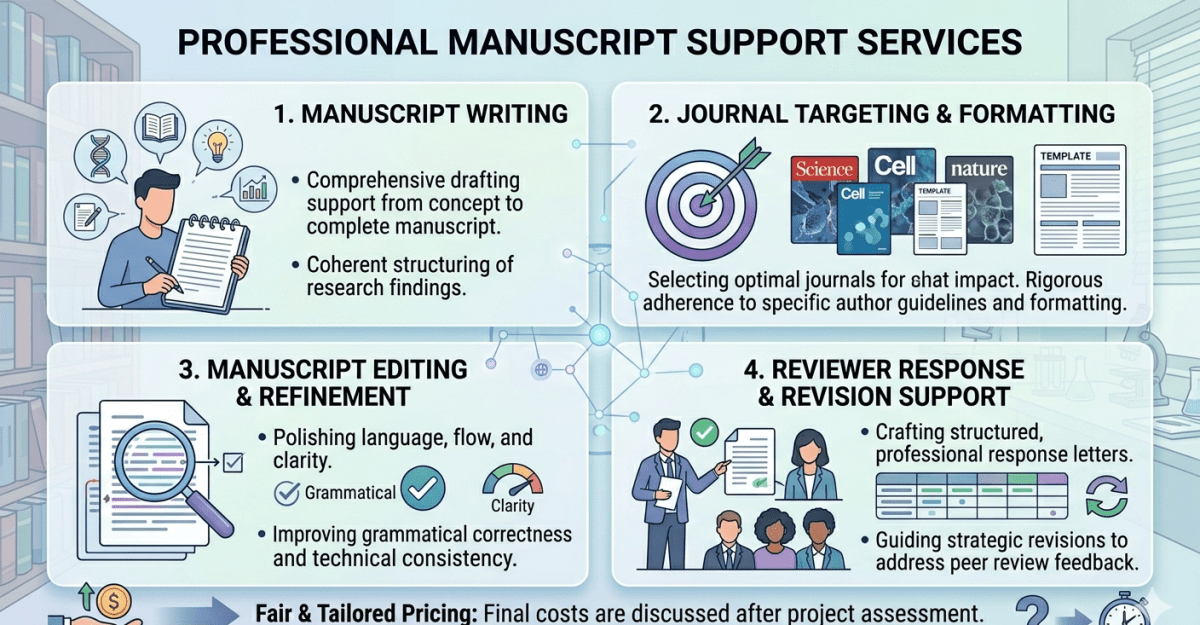 Manuscript Drafting - Research Decode Consultancy Cover Image
