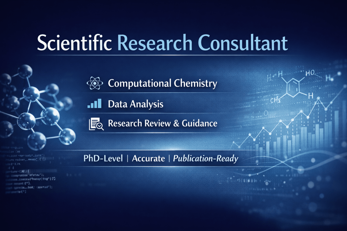 Scientific Research Consultant (Chemistry) - Research Decode Consultancy Cover Image