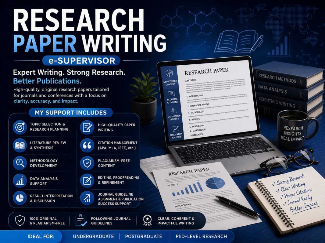 Research Paper Writing - Research Decode Consultancy Cover Image