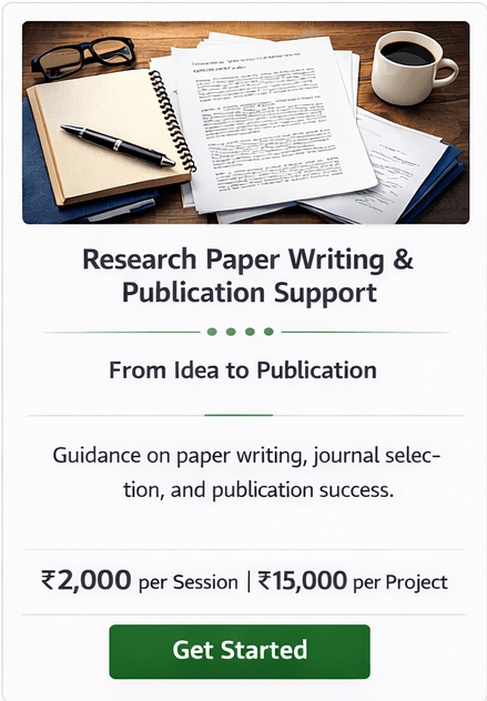 Research Paper Writing & Publication Support (Scopus/UGC) - Research Decode Consultancy Cover Image