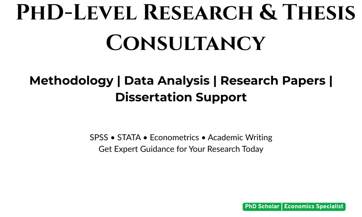 End-to-End Research & Thesis Support (PhD Scholar) - Research Decode Consultancy Cover Image