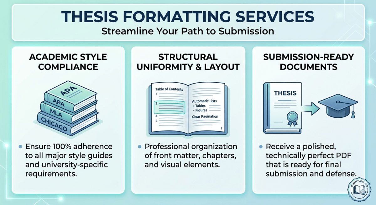 Thesis Formatting Services - Research Decode Consultancy Cover Image