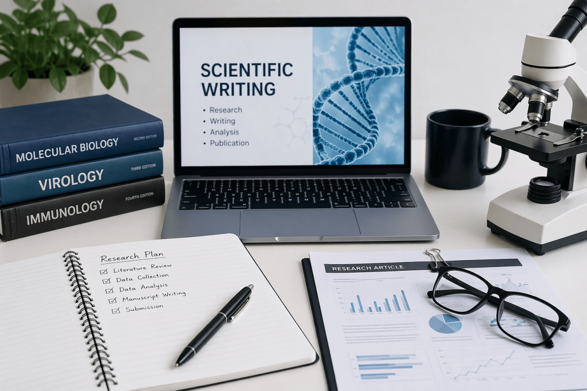 Scientific Writing, Literature Review and Research Support - Research Decode Consultancy Cover Image