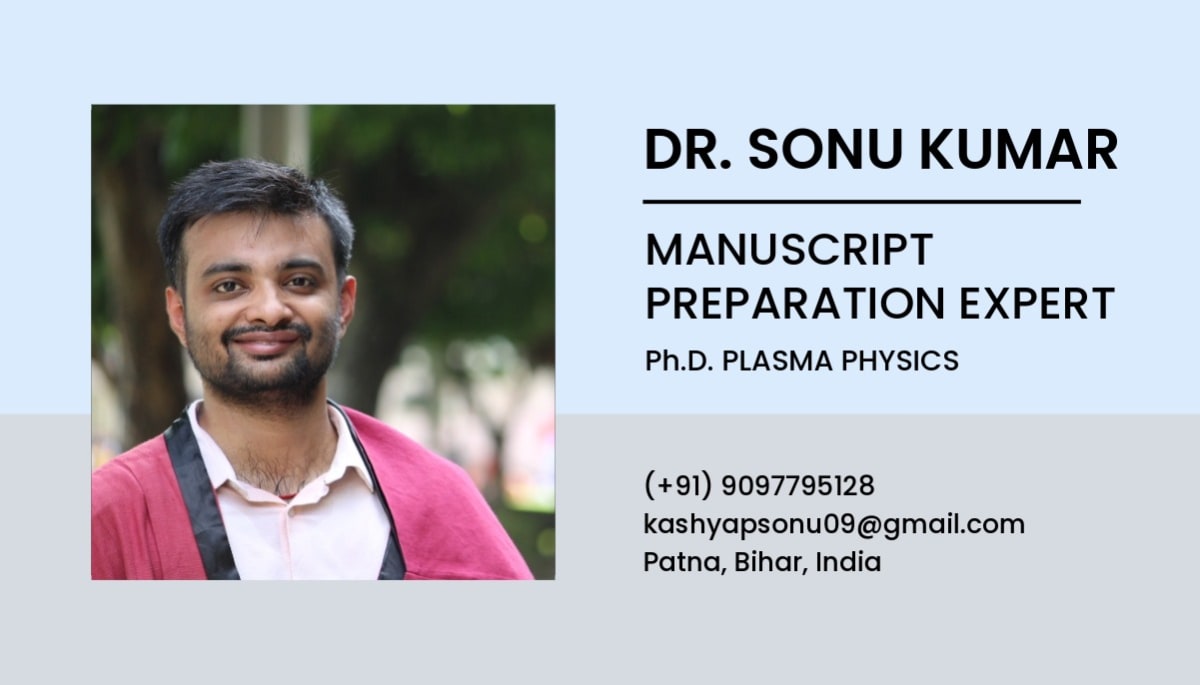 Manuscript Preparation - Research Decode Consultancy Cover Image
