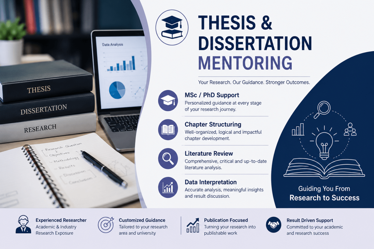 Thesis & Dissertation Mentoring - Research Decode Consultancy Cover Image