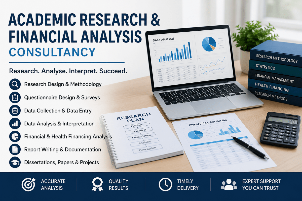 Academic Research & Financial Analysis Consultancy - Research Decode Consultancy Cover Image