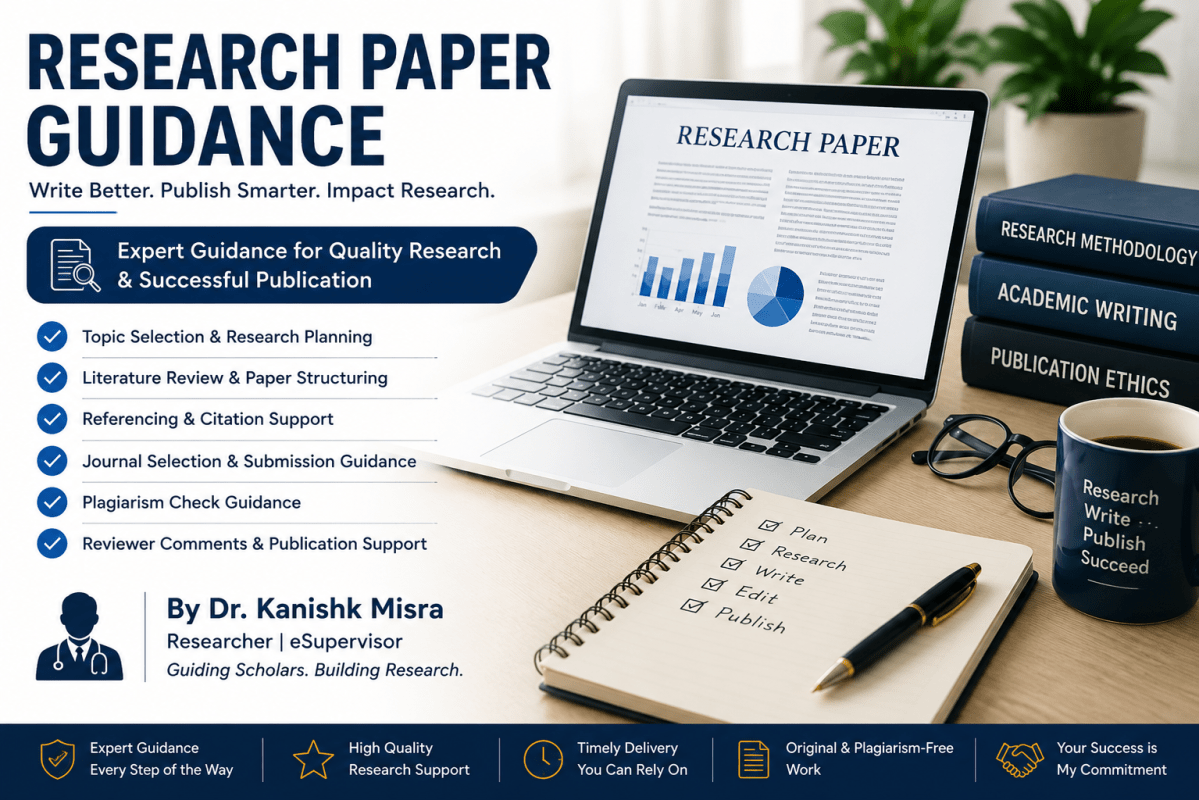 Research Paper Writing & Publication Guidance - Research Decode Consultancy Cover Image