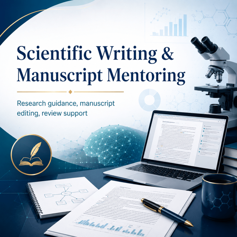 Scientific Writing and Manuscript Mentoring - Research Decode Consultancy Cover Image