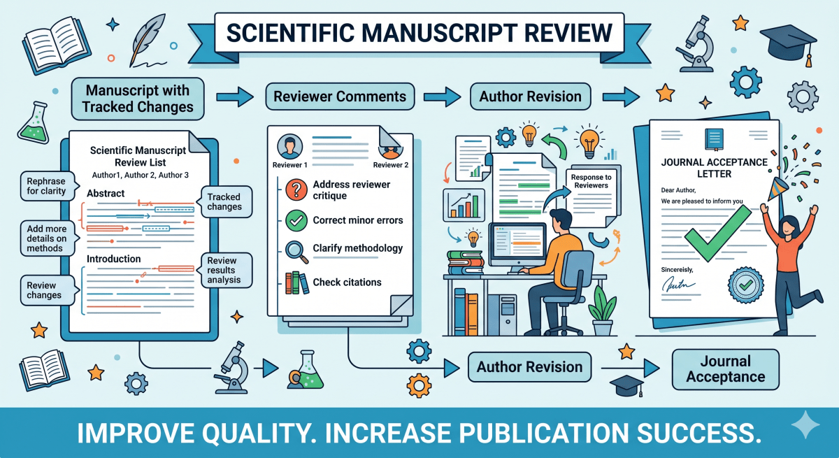 Manuscript Review and Journal Submission Support - Research Decode Consultancy Cover Image