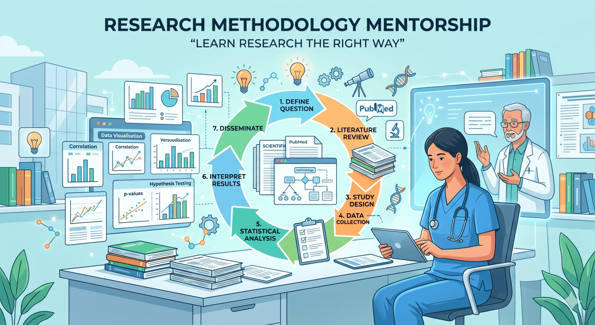 Research Methodology for MD/MS/DM/MCh Students - Research Decode Consultancy Cover Image
