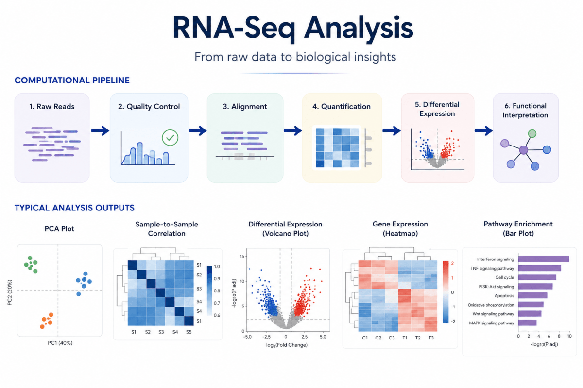 RNA-seq and Transcriptomics Data Analysis - Research Decode Consultancy Cover Image