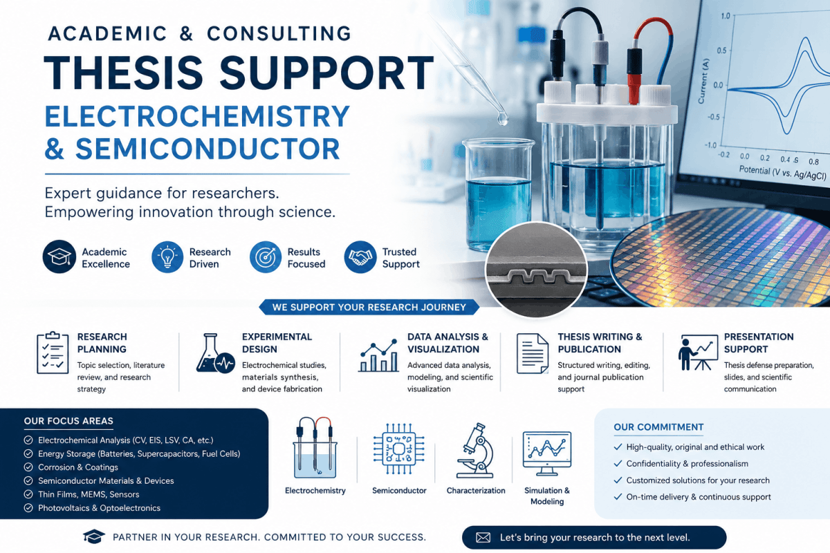 Research & Academic Consulting in Materials Science, Nanomaterials, and Electrochemistry - Research Decode Consultancy Cover Image