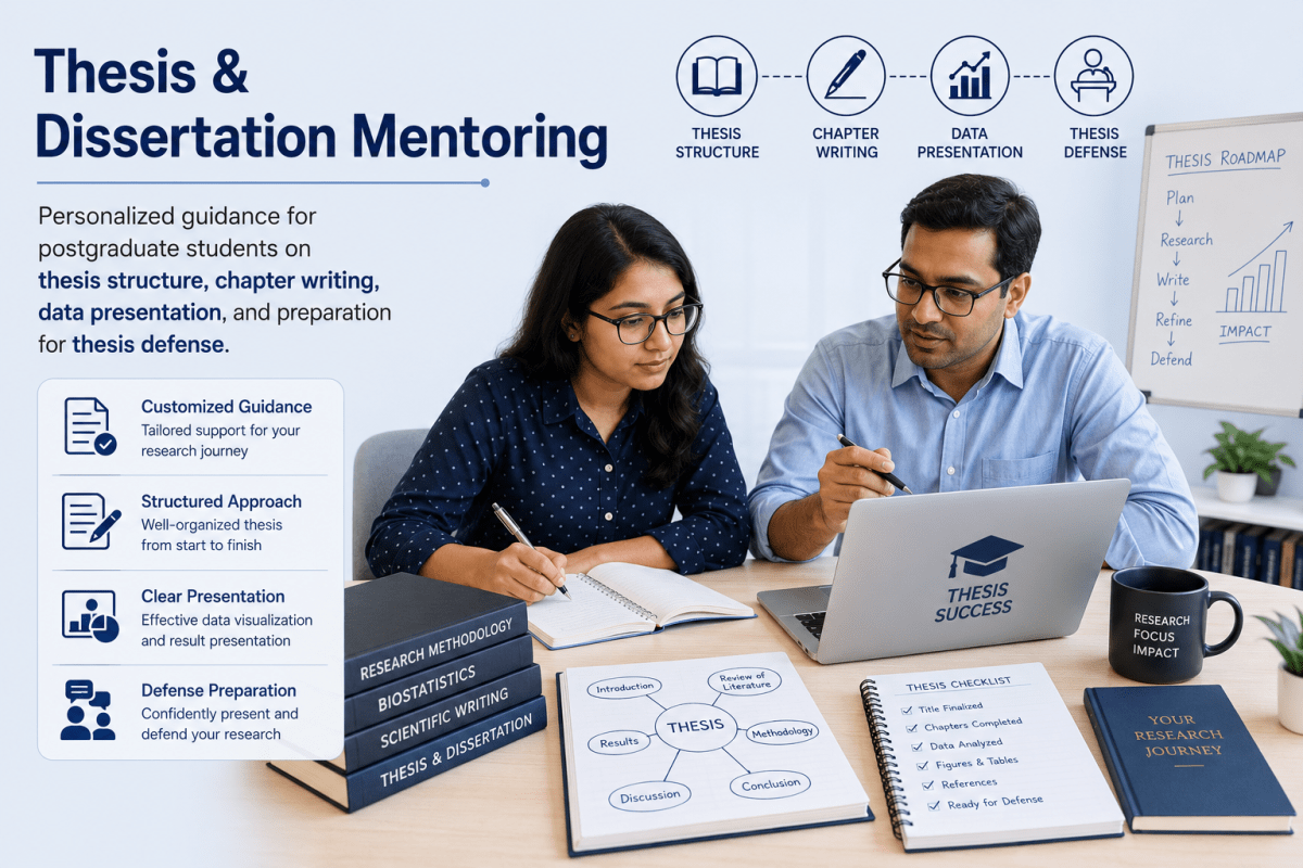 Thesis & Dissertation Mentoring - Research Decode Consultancy Cover Image