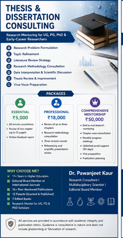 Thesis & Dissertation Consulting - Research Decode Consultancy Cover Image