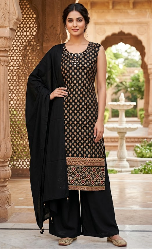 Midnight Kurta Set