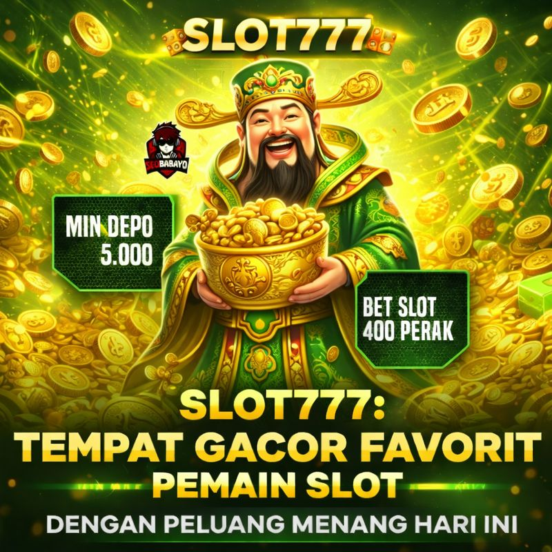 SLOT777 : Tempat Situs Favorit Pemain Slot Gacor Peluang Menang Hari Ini