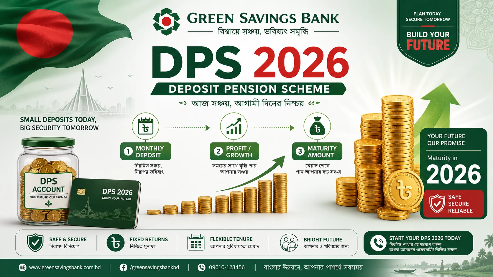 DPS কী? DPS অ্যাকাউন্ট সম্পূর্ণ গাইড ২০২৬