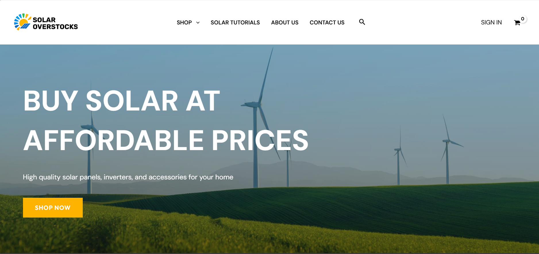Solar Overstocks