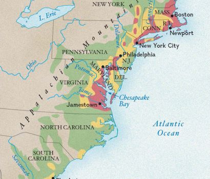 Growth Of Colonial Settlement 