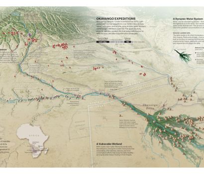 Okavango Delta Watershed  National Geographic Society