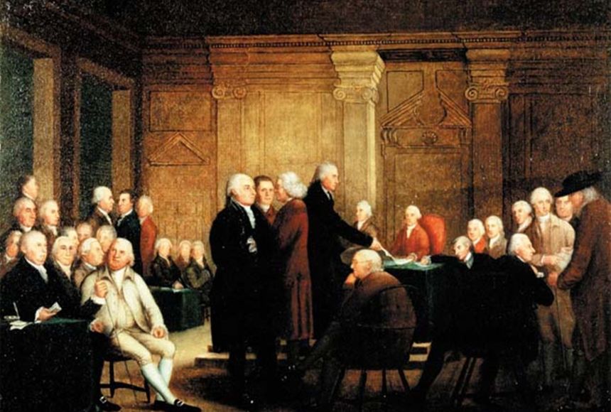 Voting On The Declaration Of Independence 