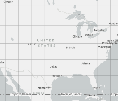 33 Degree Parallel Map Latitude | National Geographic Society