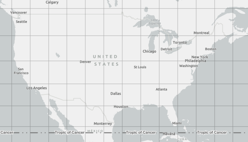 mapmaker latitude and longitude national geographic society