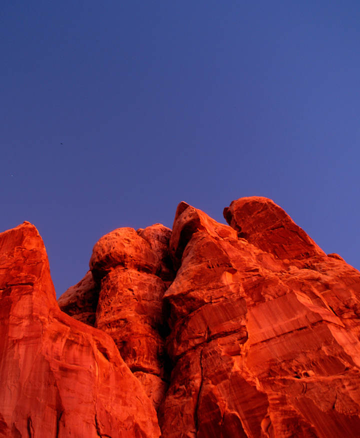 Canyon image for America’s 250th with a red, white, and blue journey exhibit