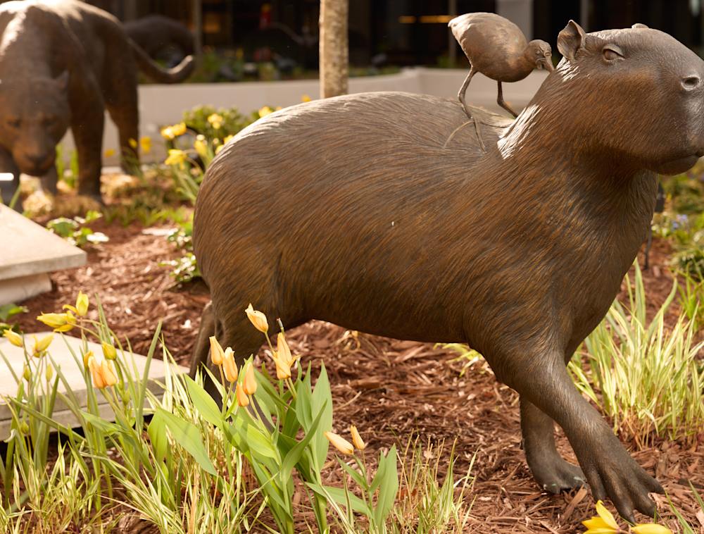 Capybara Sculpture 