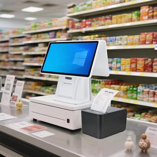 Vue 2 de Hnbylmm Caisse Enregistreuse Tactile
