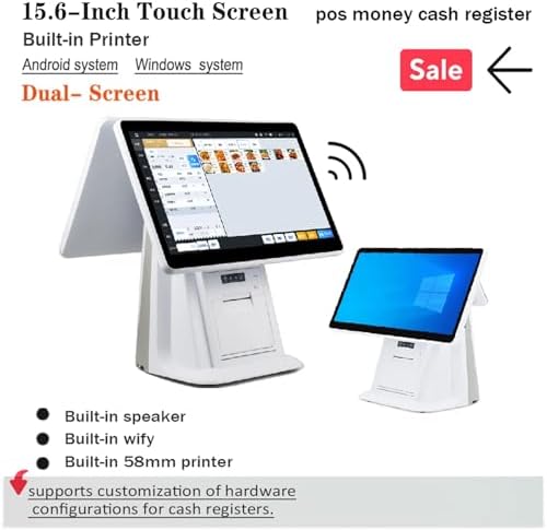 Vue 3 de Hnbylmm Caisse Enregistreuse Tactile