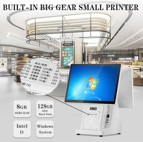 Vue 5 de Hnbylmm Caisse Enregistreuse Tactile