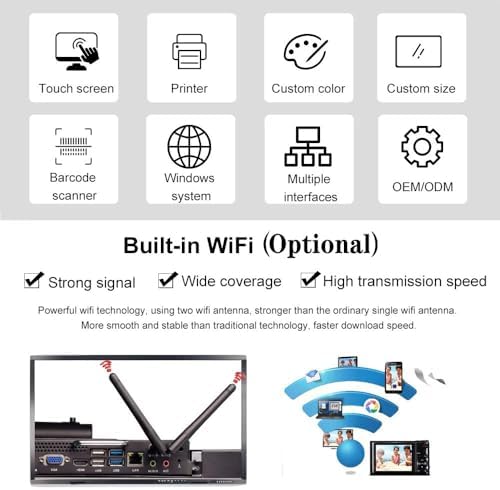 Vue 6 de Hnbylmm Caisse Enregistreuse Tactile
