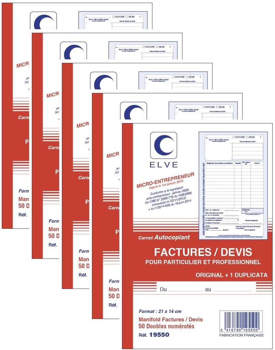 Elve Manifold Autoentrepreneur Facturedevis