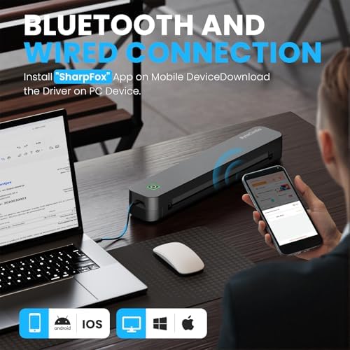 Vue 3 de Bytecintia Imprimante Thermique