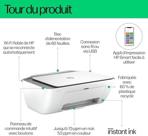 Vue 3 de Hp Deskjet Kb