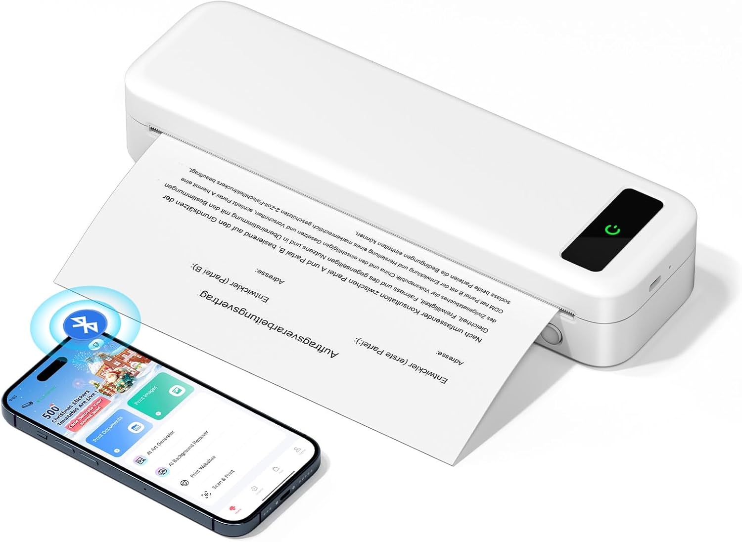 Imprimante Thermique Portable