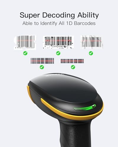 Vue 2 de Inateck Scanner De Code